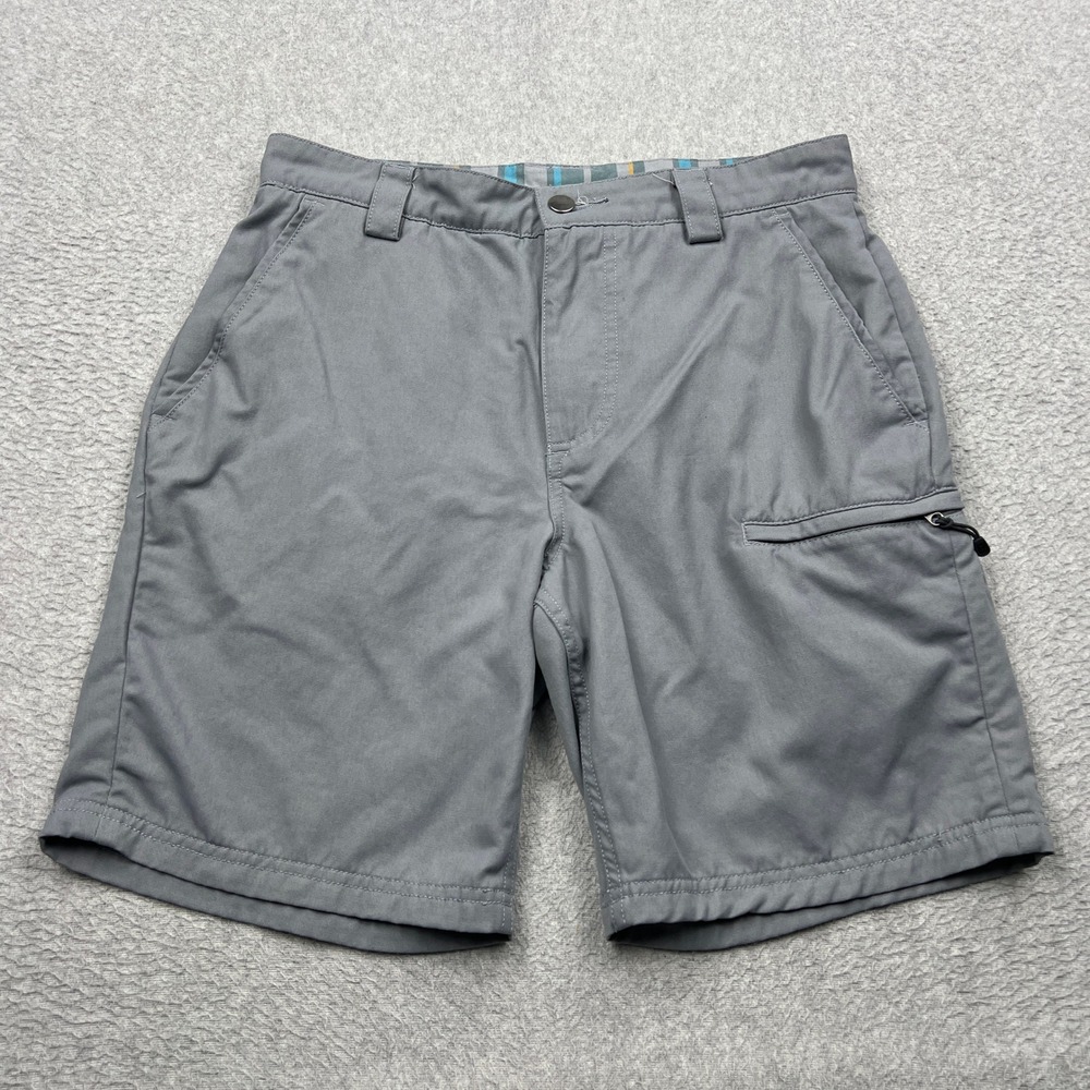Smartwool Zapata Ranch Shorts Mens 30 Gray Merino Wool Technical Hiking SW010024